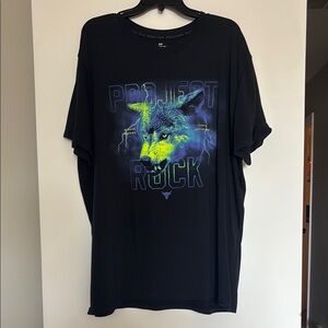 Under Armour Black Short Sleeve Tee with Graphic Design